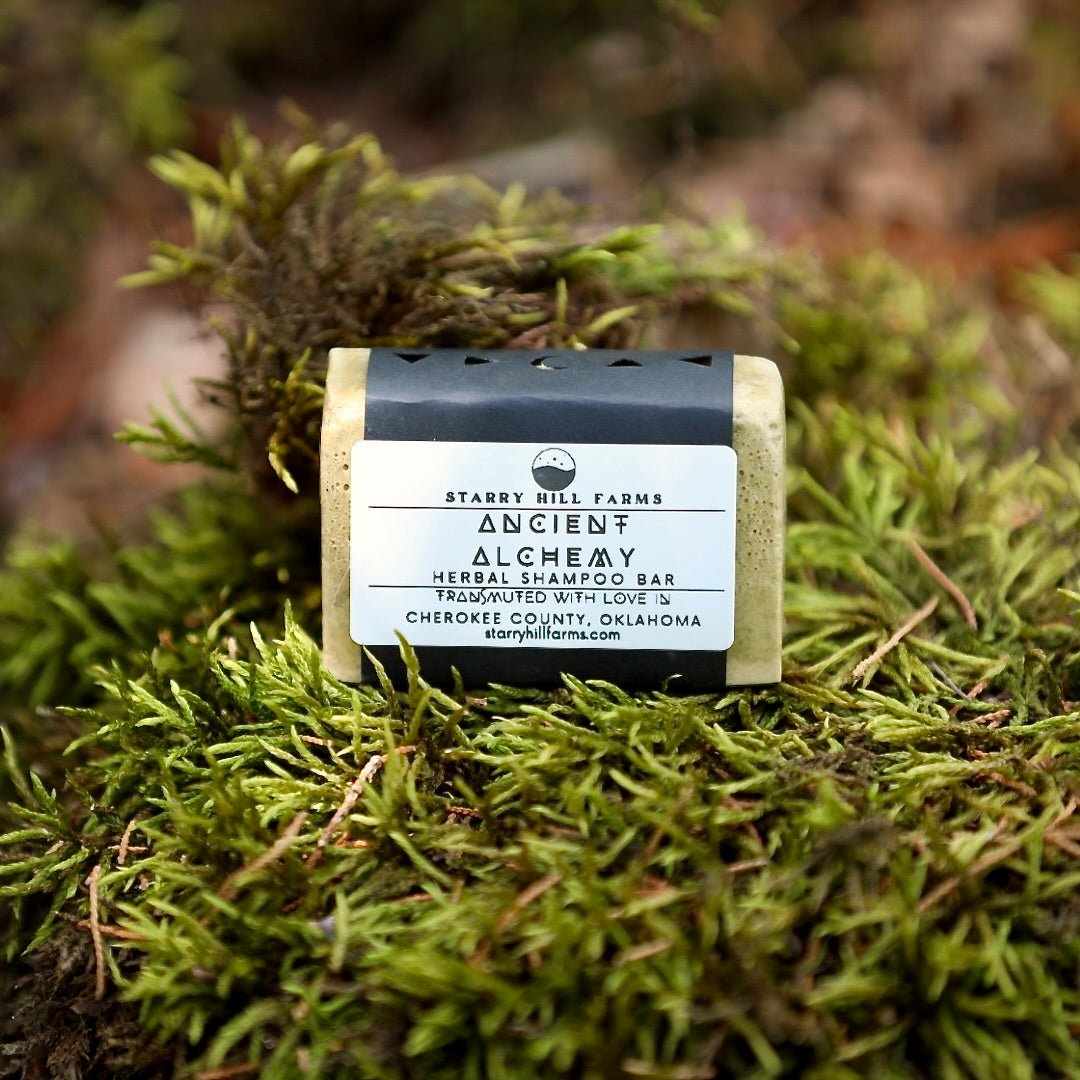 Ancient Alchemy Herbal Shampoo Bar - Starry Hill Farms
